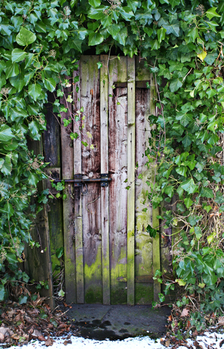 secret garden door